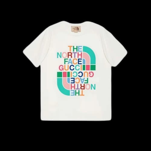 Gucci x The North Face Cotton T-shirt White/Multicolor