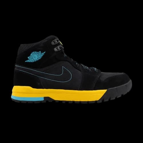 Jordan 1 Trek Black Gamma Blue Varsity Maize