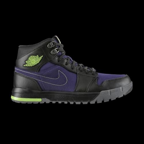 Air Jordan 1 Trek 'Court Purple Black Flash Lime'