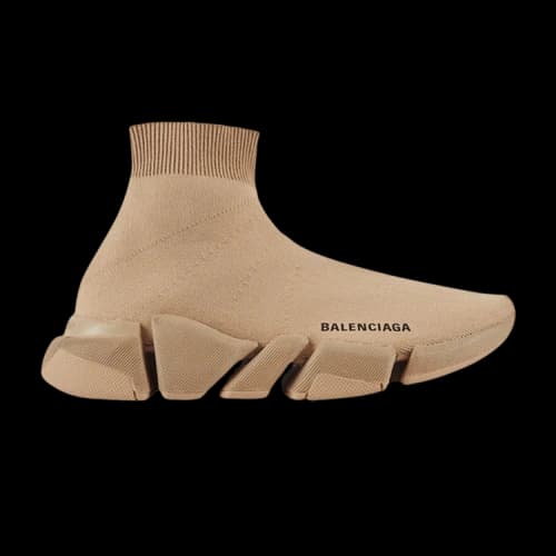 Balenciaga Speed 2 Trainer Knit 'Beige' (Women's)