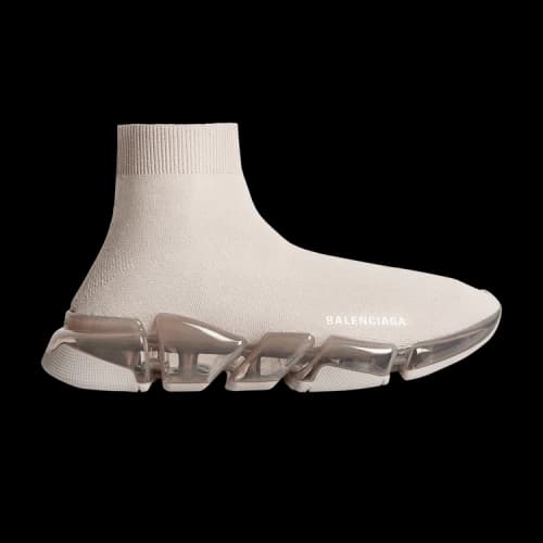 Balenciaga Speed 2.0 Sneaker 'Clear Sole - Light Beige'