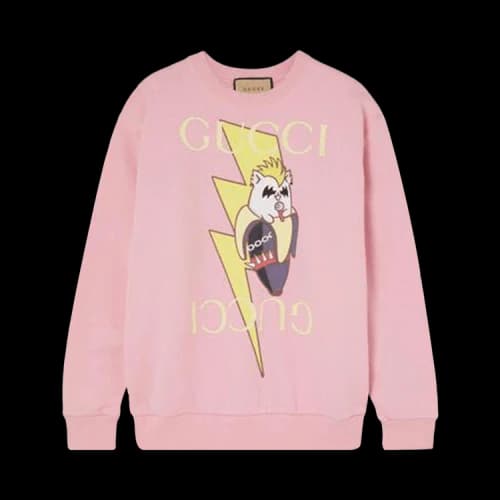 Gucci x Bananya Printed Sweatshirt 'Pink'