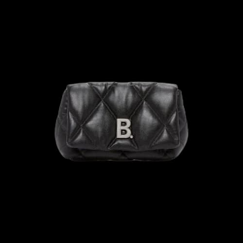 Balenciaga Touch M Puffy Clutch 'Black'
