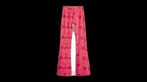 Puma Women's Winter Rink T7 Pattern Pants Electric Blush