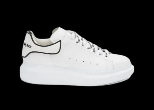 Alexander McQueen Oversized White Black (Women's)