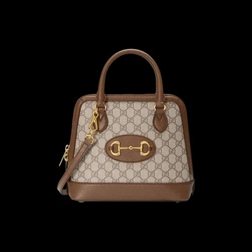 Gucci 1995 Horsebit Small Top Handle Bag 'Beige/Brown Sugar'