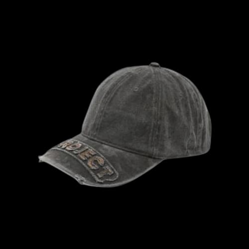 Y/Project Logo Baseball Cap 'Black'