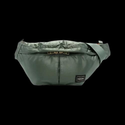 Porter-Yoshida & Co. Large Tanker Waist Bag 'Sage Green'