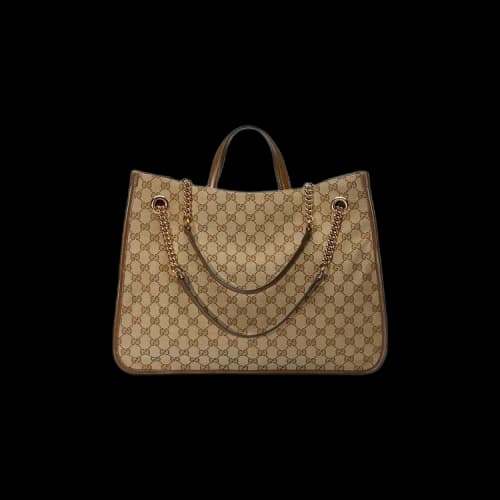 Gucci Horsebit Large Tote Bag 'Brown Sugar'