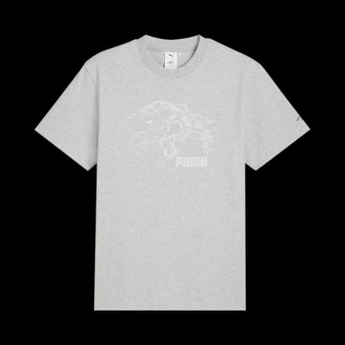 Puma x Noah Short Graphic Tee 'Grey'