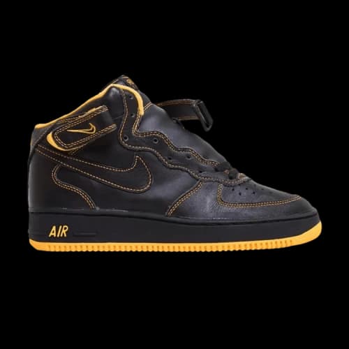 Nike Air Force 1 Mid B 'Black University Gold'