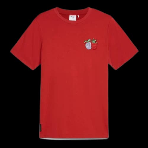 PUMA x ONE PIECE Graphic T-shirt 'Club Red'
