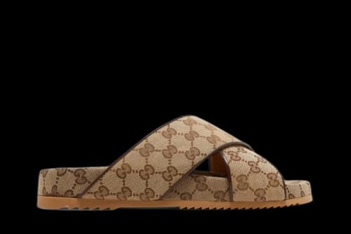 Gucci GG Slide Sandal 'Beige'