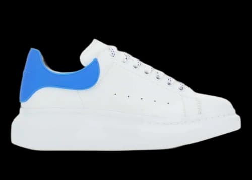Alexander McQueen Oversized White Blue