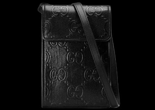 Gucci GG Embossed Mini Bag Black