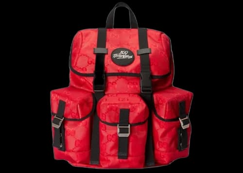 Gucci Off The Grid x 100 Thieves Backpack Red