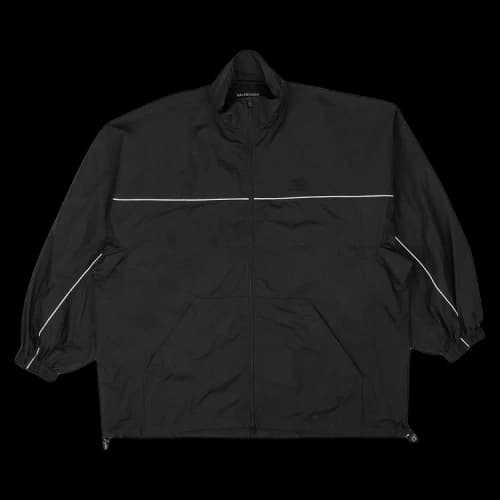 Balenciaga Fluid Mat Nylon Jacket 'Black'