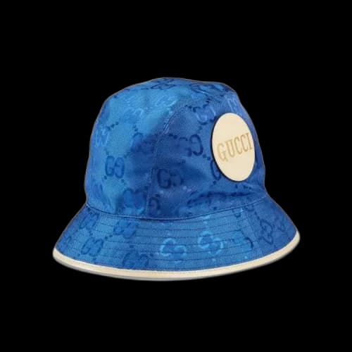 Gucci Off The Grid Bucket Hat 'Blue/Beige'