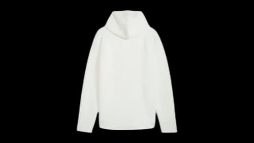 Puma Boulder Logo Pullover Hoodie Warm White