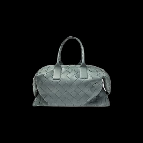 Bottega Veneta Intrecciato Weave Duffle Bag 'Grey'