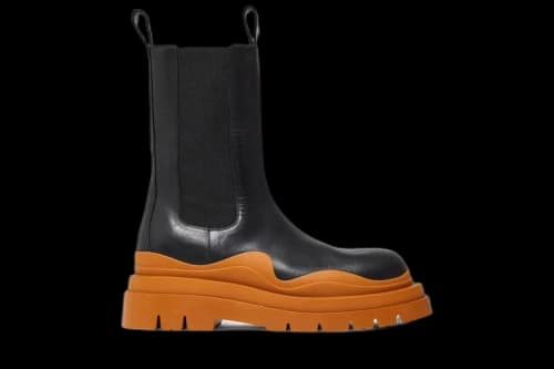 Bottega Veneta Tire Boot 'Black Cognac'