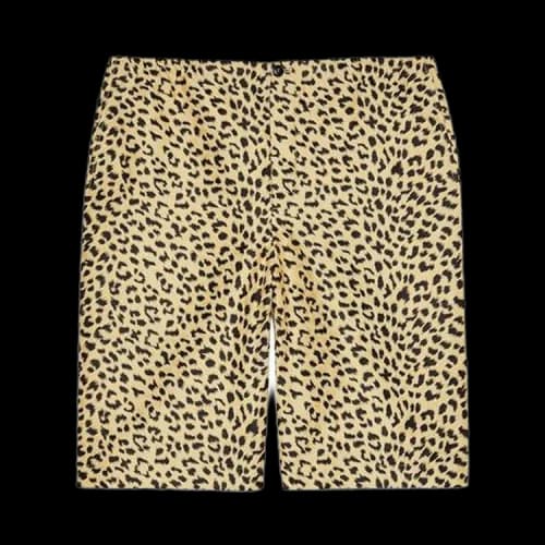 Gucci Neutral Leopard Jacquard Shorts 'Beige/Black'