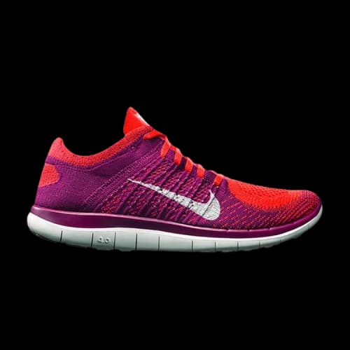 Nike Free Flyknit 4.0 'Bright Crimson Raspberry Red' (Women's)