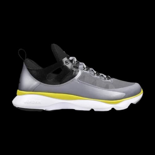 Jordan Flight Runner Wolf Grey Vibrant Yellow
