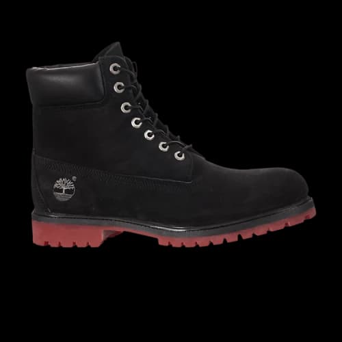 Timberland 6" Premium Boot Black Red