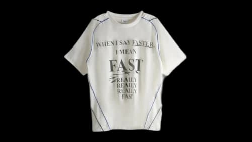 Puma Nine To Five Graphic Tee Warm White