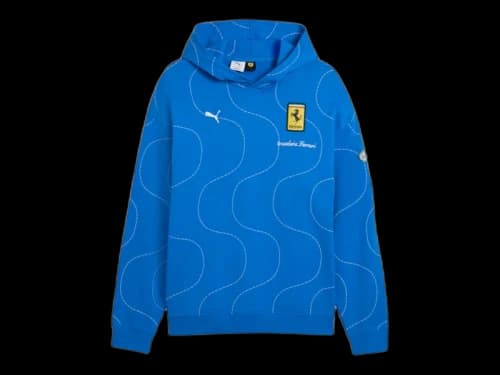 Puma Scuderia Ferrari HP Monza Hoodie Steer Blue