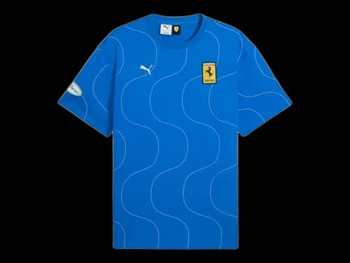 Puma Scuderia Ferrari HP Monza Tee Steer Blue