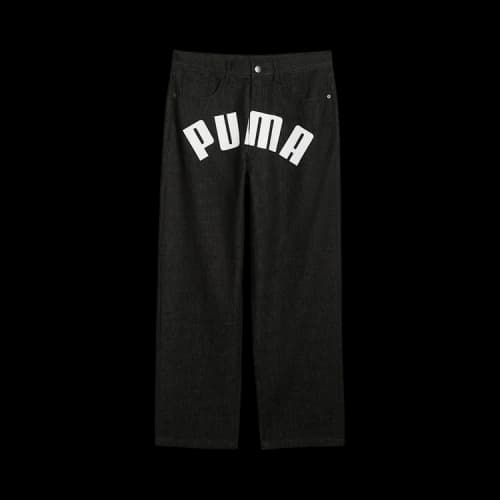 Puma x A$AP ROCKY Printed Denim Pants 'PUMA Black'
