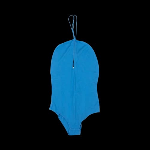 Bottega Veneta Lightweight Knit Bodysuit 'Blue'