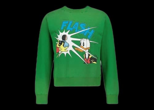 Gucci x Disney Donald Duck Sweatshirt Green/Multi