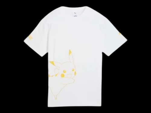 Puma x Pokemon Kids Relaxed Graphic Tee Puma White