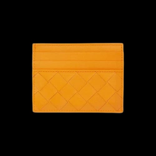 Bottega Veneta Card Case 'Papaya'