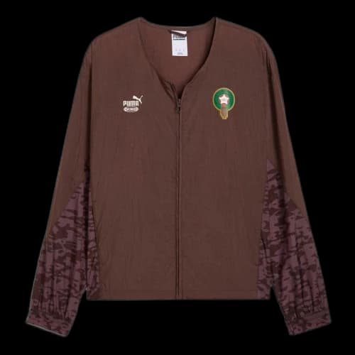 PUMA x MOROCCO x SALEHE BEMBURY KING Track Jacket 'Chocolate Brown'