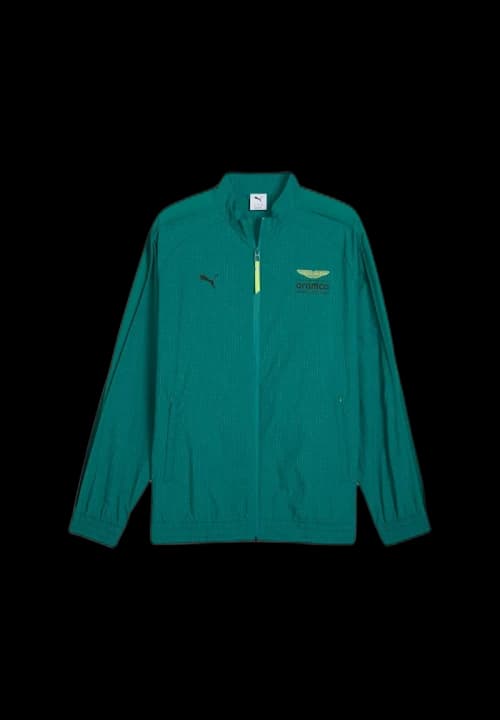 Puma Aston Martin Aramco Formula 1 Team T7 Oversized Jacket Green Lux