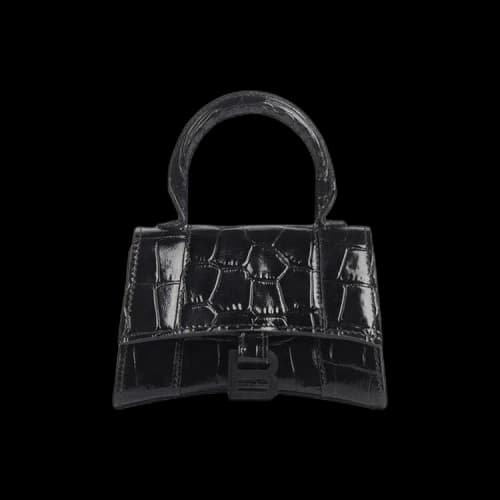 Balenciaga Hourglass Mini Top Handle 'Black'