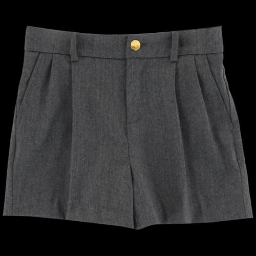 Gucci Kids Bermuda Wool Shorts 'Grey'