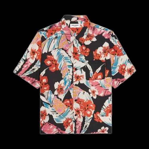 Saint Laurent Hawaiian Shirt 'Multicolor'