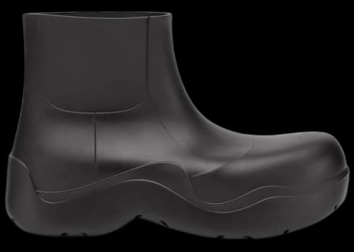 Bottega Veneta Puddle Ankle Boot Black