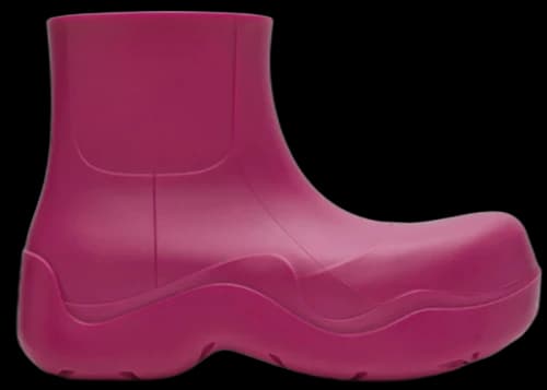 Bottega Veneta Puddle Ankle Boot Hollyhock (Women's)
