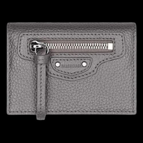 Balenciaga Neo Classic Mini Wallet 'Dark Grey' (Women's)
