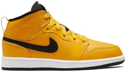 Jordan 1 Mid University Gold Black (PS)