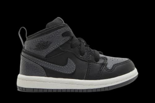Air Jordan 1 Retro Mid TD 'Black Grey'