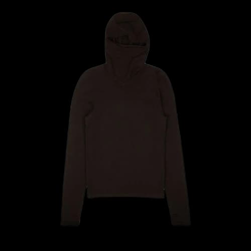 Bottega Veneta Cashmere Knit Pullover Hoodie 'Brown'