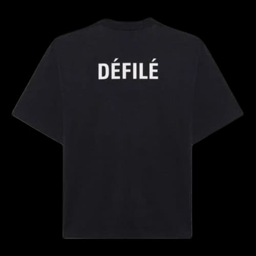 Balenciaga Retro Sports Logo Short Sleeve Black