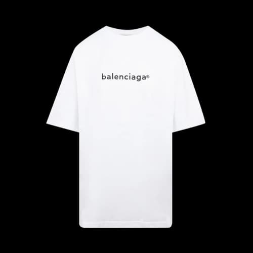 Balenciaga White Copyright Logo T-Shirt 'White'